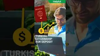 Turkish Citizenship for Investments in The Financial Sector. #shorts #turkishcitizenshipbyinvestment