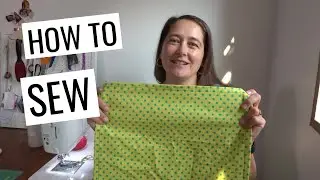 How to sew on a sewing machine