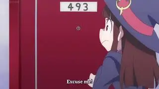 Akko chooses the wrong door - Green Screen
