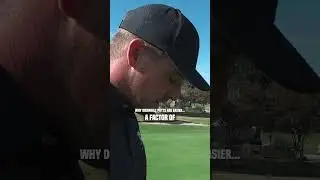Bryson DeChambeau on why downhill puts are easier... 👀