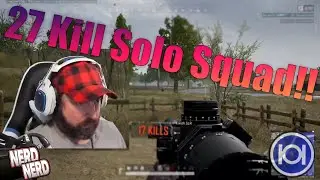 Xbox PUBG 27 Kills! Solo Squads!