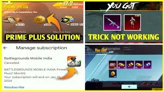 BGMI PRIME PLUS TRICK | PURCHASE FAILED SOLUTION | PRIME PLUS KAISE LE | M416 GLACIER & X SUIT