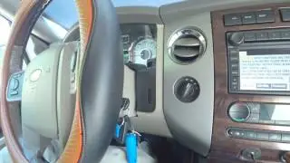 Ford Expedition 4x4 System: Control Trac System On, Traction Control Off, Not Quick, but Hands On!