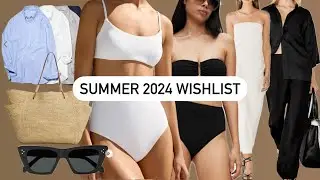 Summer wishlist 2024  | Celine | Sézane | Oysho | & many more