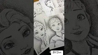 Листалка «Холодное сердце» #drawing #art #frozen
