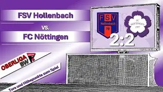 Oberliga Baden-Württemberg: FSV Hollenbach - FCN 2 : 2 (1:1)