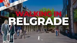 Belgrade Walking Tour Along Kneza Mihaila | Serbia 2024