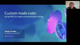 LlamaIndex Webinar: Using RAG with LlamaIndex for Large-Scale Generative Coding