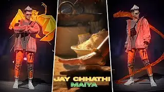 Chhati Maiya Ke Aagman - Pawan Singh 🙏 || ( xml & Clip ) ⬇️ || free fire Clips 🤯 || #freefireclips