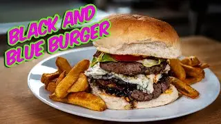 Black And Blue Burger - Tony's Comfort Kitchen