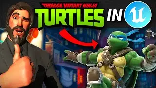 Creating TMNT Islands in Fortnite Creative/UEFN! (Full Tutorial)