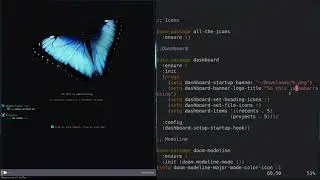 Emacs Beautification Using Mode-Line Dashboard And Themes