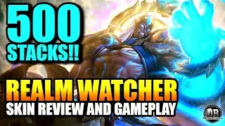 IS ALDOUS REALM WATCHER THE BEST SKIN?? || MOBILE LEGENDS SKIN REVIEW AND GAMEPLAY