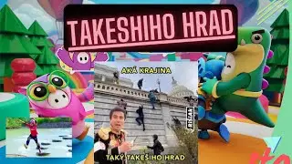 Přihlásily jsme se do Takeshiho hradu Fall guys CZ