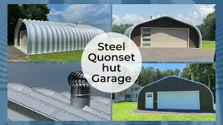 Steel Quonset Hut Garage: Functional Storage With a Unique Design