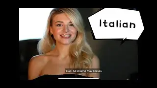 Max speaks Italian