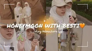 TRAVEL VLOG WITH BESTI👯‍♀️ KAMI MEYESAL NAIK BENDA TU LURUH JANGTUNG?!?