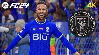 EA Sports FC 24 | Al Hilal vs Inter Miami | Ft. Messi vs Neymar |  Club Friendly | PC Next Gen |