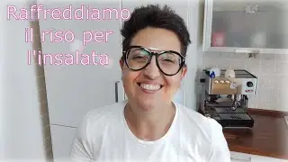 Raffreddiamo il riso per l'insalata. I trucci in cucina degli chef