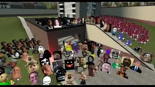 УБЕГАЮ ОТ NEXBOT В GARRYS MOD #1