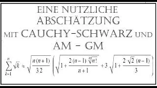 Cauchy-Schwarz and AM-GM Inequality: An Estimation of Series