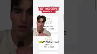 BEST FREE Coding Resource For Beginners 👾