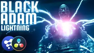 Black Adam Charge Up | Davinci Resolve Tutorial