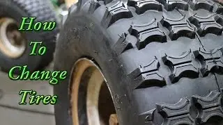 How to Change a Tire: Go Kart, ATV, and Golf Cart Tire Mounting