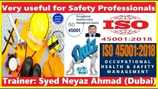 ISO45001.2018 QUESTION & ANSWERS. #iso45001
