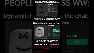 Subscribe if you dont like the mean slenders who have stitchface! #fyp  #recommended #roblox