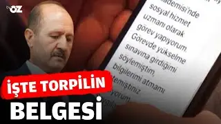 İŞTE TORPİLİN BELGESİ
