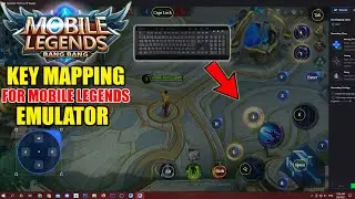 How To Set Controls In Mobile Legends Emulator | Key Mapping For Gameloop 2022 Settings MLBB