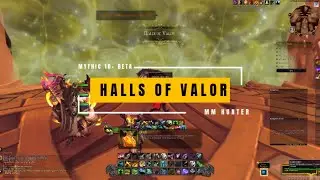 10+ Halls of Valor  | Marksmanship Hunter | Dragonflight Beta M+