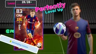 Nominated Gavi Perfectly Level Up Training In eFootball 2024 Mobile