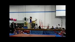Gymnastics Level 2 Junior Olympic - Balance Beam, Bars, Floor Routine, Vault