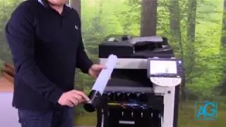 DEVELOP - KONICA MINOLTA come sostituire il toner alla multifunzione INEO 220 DEVELOP