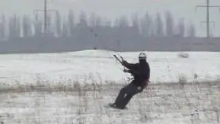 SnowKiting 16-01-10.flv