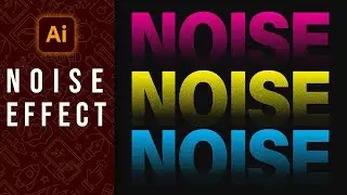 How to Add Noise (GRAIN) Effect in Illustrator - Adobe Illustrator Tutorial | Magnet Academy