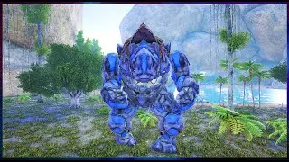 Ark Elemental Day #18 Summoning the Glacier golem and go on a Massive Killing Spree.