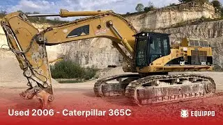 Used 2006 - Caterpillar 365C | Used Tracked Excavator | equippo.com |