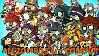 Plants vs Zombies 2 Epic Hack : Team Plants - ALL ZOMBIES are COMING!