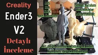 Ender3 V2 3D Printer Assembly and Detailed Review