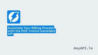 Automate Your Billing Process with the PDF Invoice Generator API