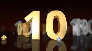 10 Second Countdown with Sound Effects ⏳ #16 | YT Timer ✅