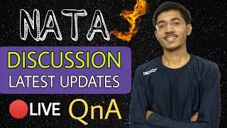 NATA Discussion 🔴LIVE QnA by Sachin Prajapat