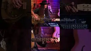 Changing the slide guitar game! 🎸💥 #blues #guitarlesson #shorts