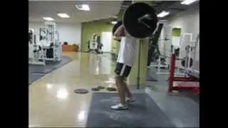 To 'snatch' and 'clean' yourself...after just eight months training...