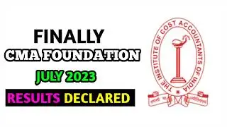 CMA Foundation Result By Icmai || Result direct Link in Discribtion box