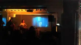 Journey live-play with live music (cello and hand drum) at Screenshake 2016