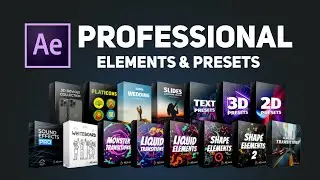 Get FREE PRO Animation Presets and MoGraph Elements for After Effects w/ AEjuice